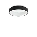 LED Deckenleuchte ZIGGY PL D45, Ø 45 cm, IP20, 30W, 3000K, 3800lm, schwarz