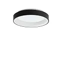 LED Deckenleuchte ZIGGY PL D60, Ø 59,5 cm, IP20, 42W, 3000K, 5500lm, schwarz