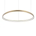 LED Pendelleuchte GEMINI D105 ON-OFF, 78W, 3000K, 8700lm, IP20, messing