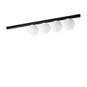 Deckenleuchte BINOMIO, 4-flammig, G9, 4x 4W (inkl.), IP20, schwarz
