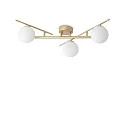 Deckenleuchte ATLAS, 3-flammig, G9, 3x 4W (inkl.), IP20, goldfarben