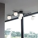 Ideal Lux Deckenleuchte ATLAS, 5-flammig, G9, 5x 4W (inkl.), IP20, goldfarben