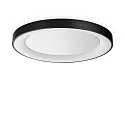 LED Deckenleuchte PLANET, Ø 60cm, 33W, 3000K, 3050lm, CRI>80, IP20, schwarz