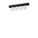 LED Deckenleuchte PING PONG, 11W, 3000K, 1000lm, CRI>90, schwarz