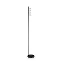 LED Stehleuchte PING PONG, 155cm, 11W, 3000K, 1000lm, CRI>90, IP20, schwarz