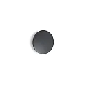 outdoor wall luminaire PUNTO AP D18 round, indirect, switchable IP54, anthracite, mat 