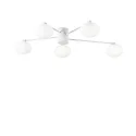 Deckenleuchte HERMES, 3-flammig, Ø 60cm, G9, 3x 28W (inkl.), IP20, weiß