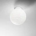 Ideal Lux Deckenleuchte CARTA, Ø 30cm, E27, IP20, weiß