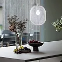 Ideal Lux pendant luminaire NET 1 E27 IP20, white dimmable