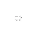 outdoor wall luminaire ARGO UP/DOWN IP65, anthracite 