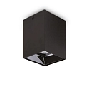 LED Aufbau-Downlight NITRO D10 SQUARE, IP20, CRi >90, UGR<19, on-off, starr, 25W 3000K 2020lm 33°, schwarz