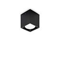 LED Aufbau-Downlight NITRO D04 SQUARE DOB, IP20, CRi >90, dimmbar, starr, 5W 3000K 310lm 40°, schwarz