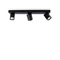 Wandspot RUDY, 3-flammig, GU10, 3x 35W (inkl.), IP20, schwarz