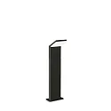 LED Outdoor Pollerleuchte STYLE, 50cm, 120°, 9W, 4000K, 1100lm, CRI>80, IP54, schwarz
