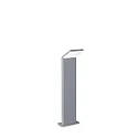 LED Outdoor Pollerleuchte STYLE, 50cm, 120°, 9W, 3000K, 1050lm, CRI>80, IP54, grau