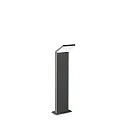 LED Outdoor Pollerleuchte STYLE, 50cm, 120°, 9W, 3000K, 1050lm, CRI>80, IP54, anthrazit