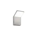 LED Outdoor Wandleuchte STYLE, 120°, 9W, 4000K, 1100lm, CRI>80, IP54, grau