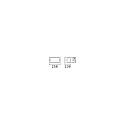 Ideal Lux outdoor wall luminaire REX-1 UP/DOWN E27 IP44, grey dimmable