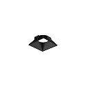 Reflektor für ZEUS 6,4 x 6,4 cm, 13W quadratisch, schwarz