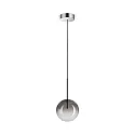 LED Pendelleuchte EQUINOXE D15, 1-flammig, 1xG4, 2W, 3000K, 200lm, IP20, rauchfarben/nuanciert