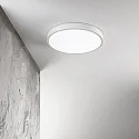 Ideal Lux LED Deckenleuchte RAY, rund, Ø 60cm, 80°, 43W, 3000-4000K, 6450-6750lm, CRI>90, IP44, weiß