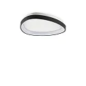 LED Deckenleuchte GEMINI, 42,5cm, 23W, 3000K, 3100lm, IP20, schwarz