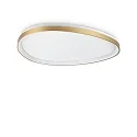 LED Deckenleuchte GEMINI, 81cm, 41W, 3000K, 5600lm, IP20, On/Off, messing