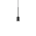 LED Pendelleuchte ARCHIMEDE, zylindrisch, 4W, 3000K, 230lm, CRI>90, IP20, schwarz