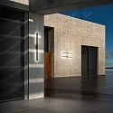 LED Outdoor Wandleuchte LINEA, 144cm, 23W, 3000K, 2600lm, CRI>90, IP54, anthrazit
