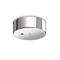 Baldachin MAGNETICO, rund, Ø 9cm, 1-fach, dezentraler Auslass, magnetische Blende, chrom