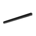 Baldachin LINEAR ALL IN, eckig, 4-fach, 73cm, verdeckte Kabel-Auslässe (fix), mit Zugentlastung, schwarz