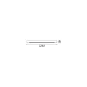 Ideal Lux Baldachin LINEAR ALL IN, eckig, 6-fach, 120cm, verdeckte Kabel-Auslässe (fix), mit Zugentlastung, weiß
