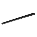 Baldachin LINEAR ALL IN, eckig, 6-fach, 120cm, verdeckte Kabel-Auslässe (fix), mit Zugentlastung, schwarz