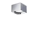 Deckenleuchte SPIKE, IP20, eckig, 10 x 10cm, inkl. GX53 LED 9W 3000K 910lm 110°, on-off (max. 15W), chrom