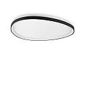 LED Deckenleuchte GEMINI, 81cm, 41W, 3000K, 5600lm, IP20, DALI dimmbar, schwarz