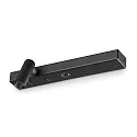 LED Wandleuchte BONNE NUIT-1, 22cm, 6,5W, 3000K, 830lm, IP20, mit Schalter, schwarz