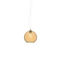 Pendelleuchte NEMO D20, 1xE27, IP20, Glas/amber