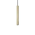 pendant luminaire ULTRATHIN D040 ON-OFF square IP20, brass 