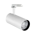 LED 3-Phasen-Schienenstrahler FOX 8W SMALL 1-10V, CRI >90, dimmbar 1-10V, verstellbar, 4000K 760lm 41°, weiß