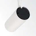 Ideal Lux 3-phase spot FOX 25W BIG / ON-OFF 927 adjustable, switchable IP20, white matt 