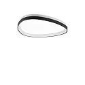 LED Deckenleuchte GEMINI D061 ON-OFF, 130°, 30W, 2700K, 3300lm, IP20, schwarz