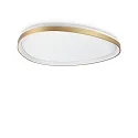 LED Deckenleuchte GEMINI D081 ON-OFF, 130°, 42W, 2700K, 4150lm, IP20, messing