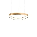 LED Pendelleuchte GEMINI D042 ON-OFF, 36W, 2700K, 4000lm, IP20, messing