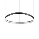 LED Pendelleuchte GEMINI D081 ON-OFF, 56W, 2700K, 6200lm, IP20, schwarz