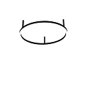 ceiling luminaire ORACLE SLIM D050 ON-OFF IP20, black 