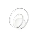 LED Wandleuchte OZ ON-OFF, IP20, Ø 29cm, CRi >90, schaltbar, 28W 4000K, weiß