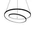 LED Pendelleuchte OZ D60 ON-OFF, IP20, Ø 80cm, CRi >90, schaltbar, 52W 2700K, schwarz