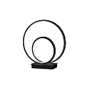 LED Design-Tischleuchte OZ ON-OFF, IP20, CRi >90, mit Schalter, 22W 2700K, schwarz