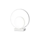 LED Design-Tischleuchte OZ ON-OFF, IP20, CRi >90, mit Schalter, 22W 4000K , weiß