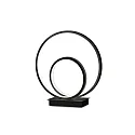 LED Design-Tischleuchte OZ ON-OFF, IP20, CRi >90, mit Schalter, 22W 4000K, schwarz